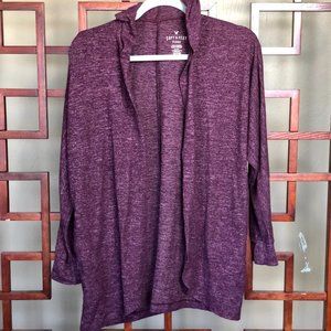 American Eagle maroon lightweight sweater cardigan